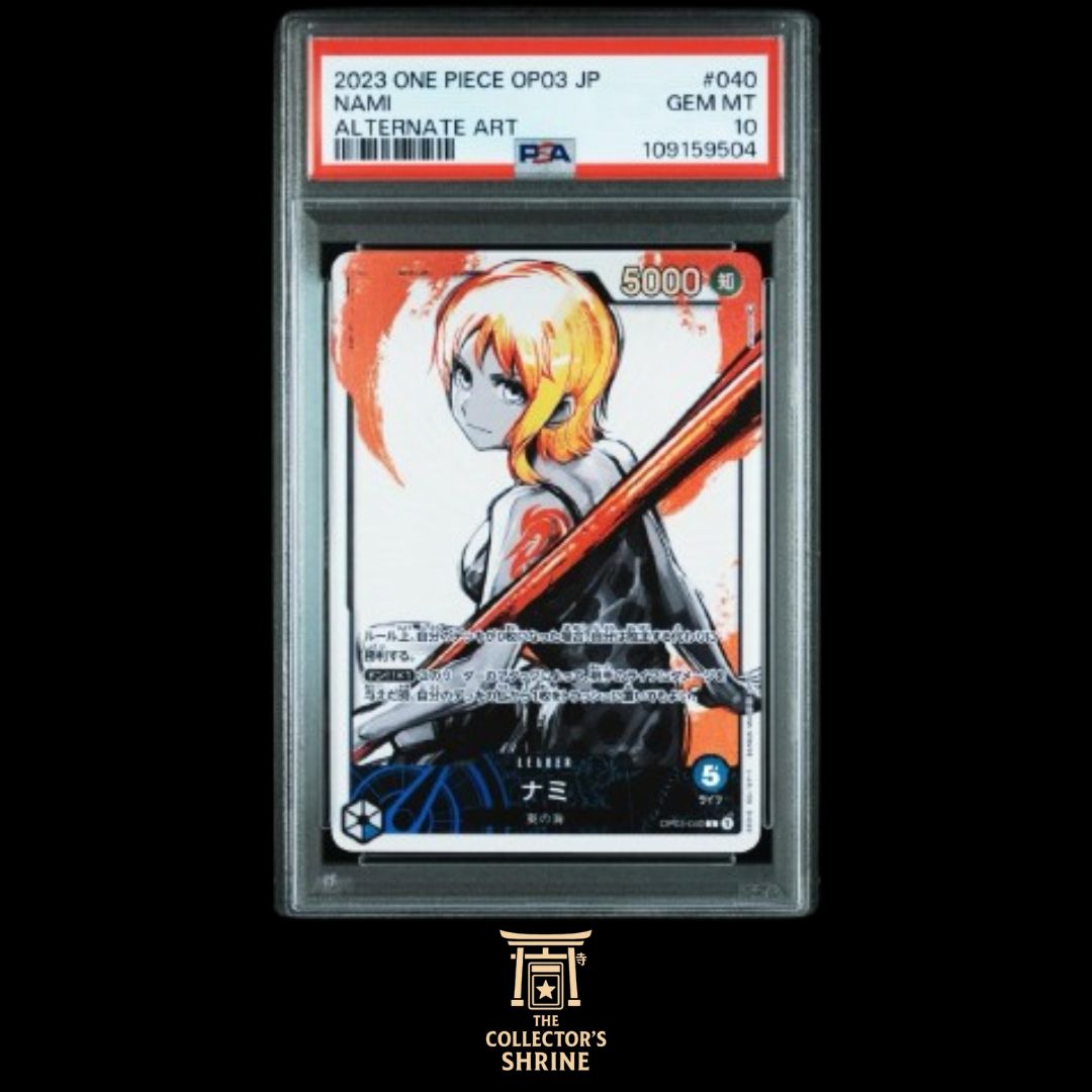 Nami OP03 JP - PSA10 – The Collector's Shrine