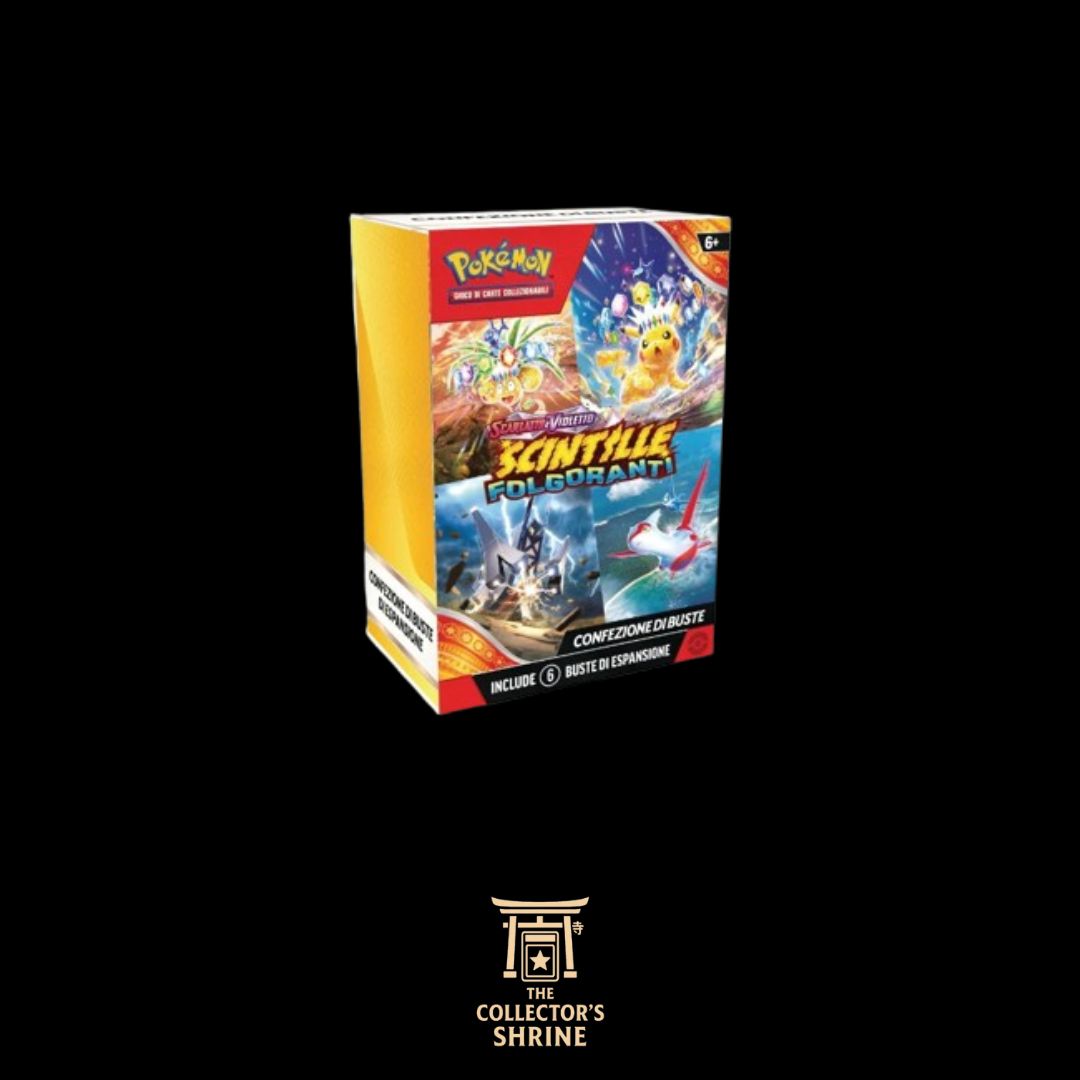 scintille folgoranti booster box Scarlet and Violet Lightning Sparks 6-Pack Bundle (IT) – The Collector's  Shrine