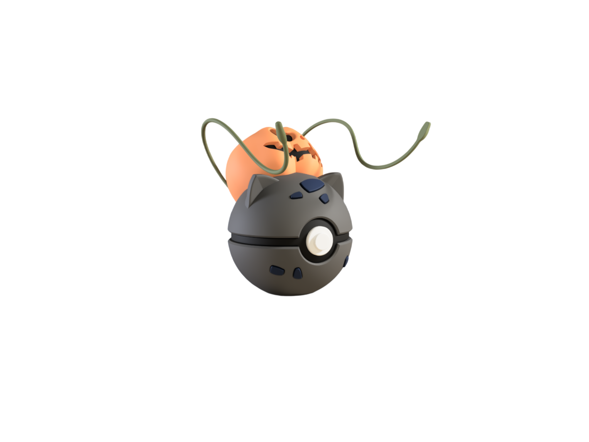 0001 Bulbasaur Halloween - Monster Ball