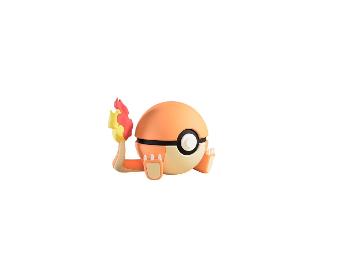0004 Charmander - Monster Ball