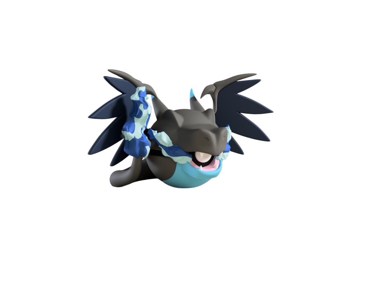 0006 Mega Charizard X - Monster Ball