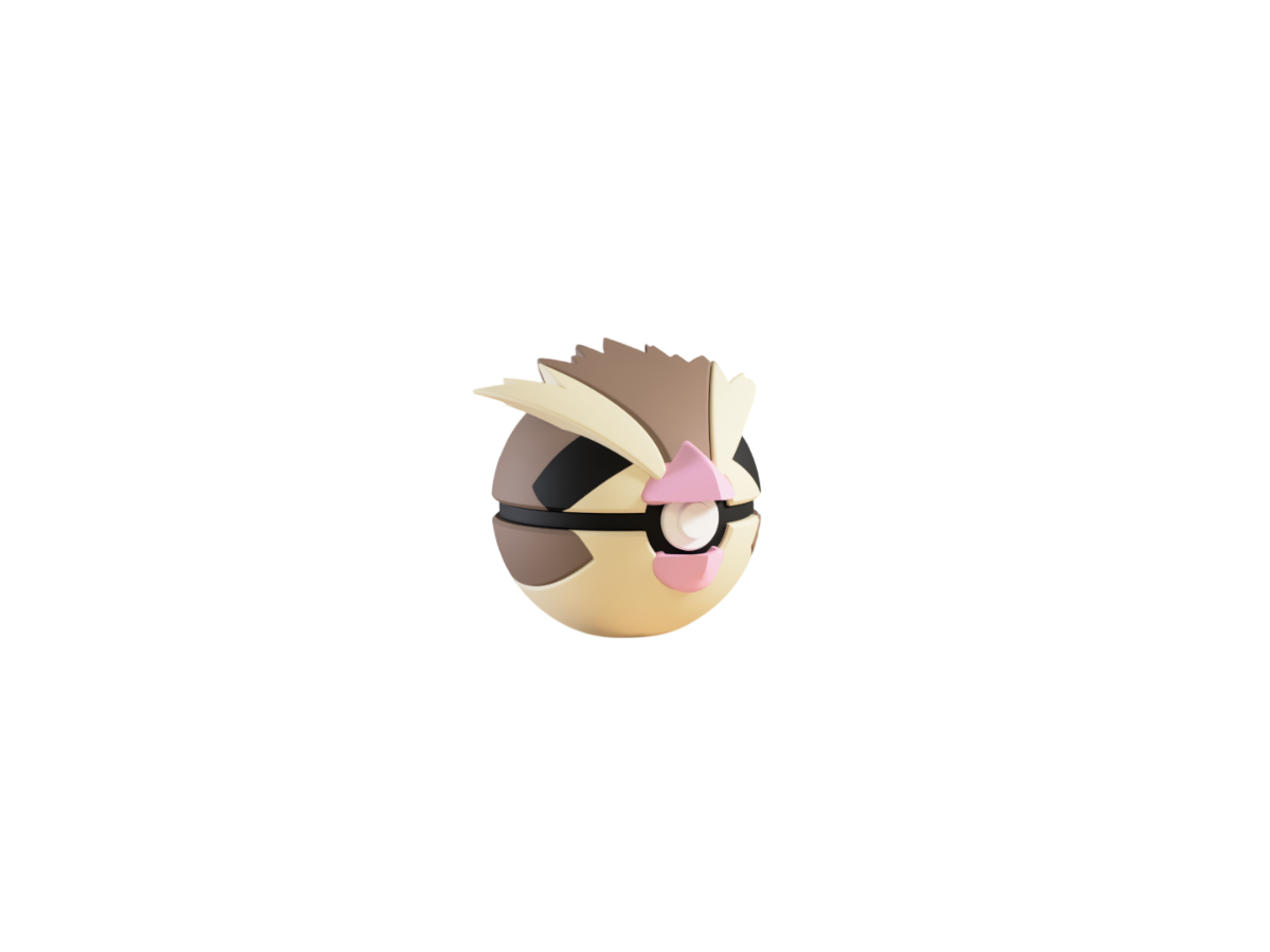 0016 Pidgey - Monster Ball