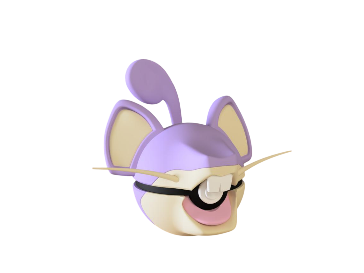 0019 Rattata - Monster Ball