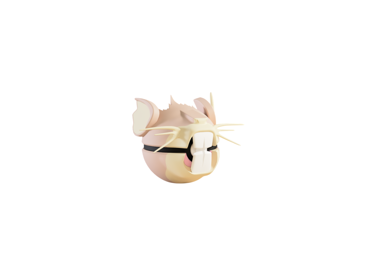 0020 Raticate - Monster Ball