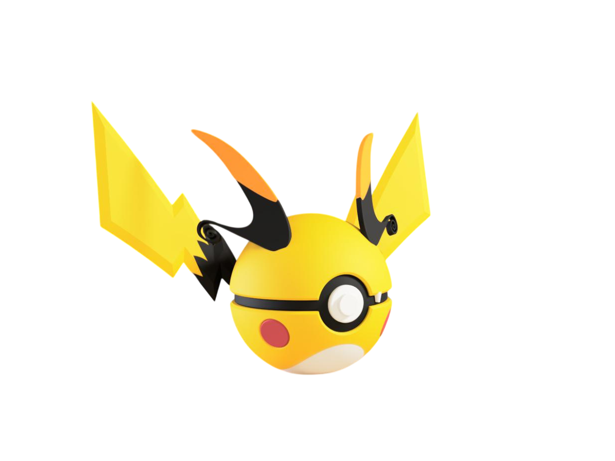 0026 Mega Raichu X - Monster Ball