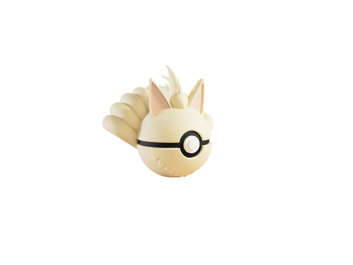 0038 Ninetales - Monster Ball