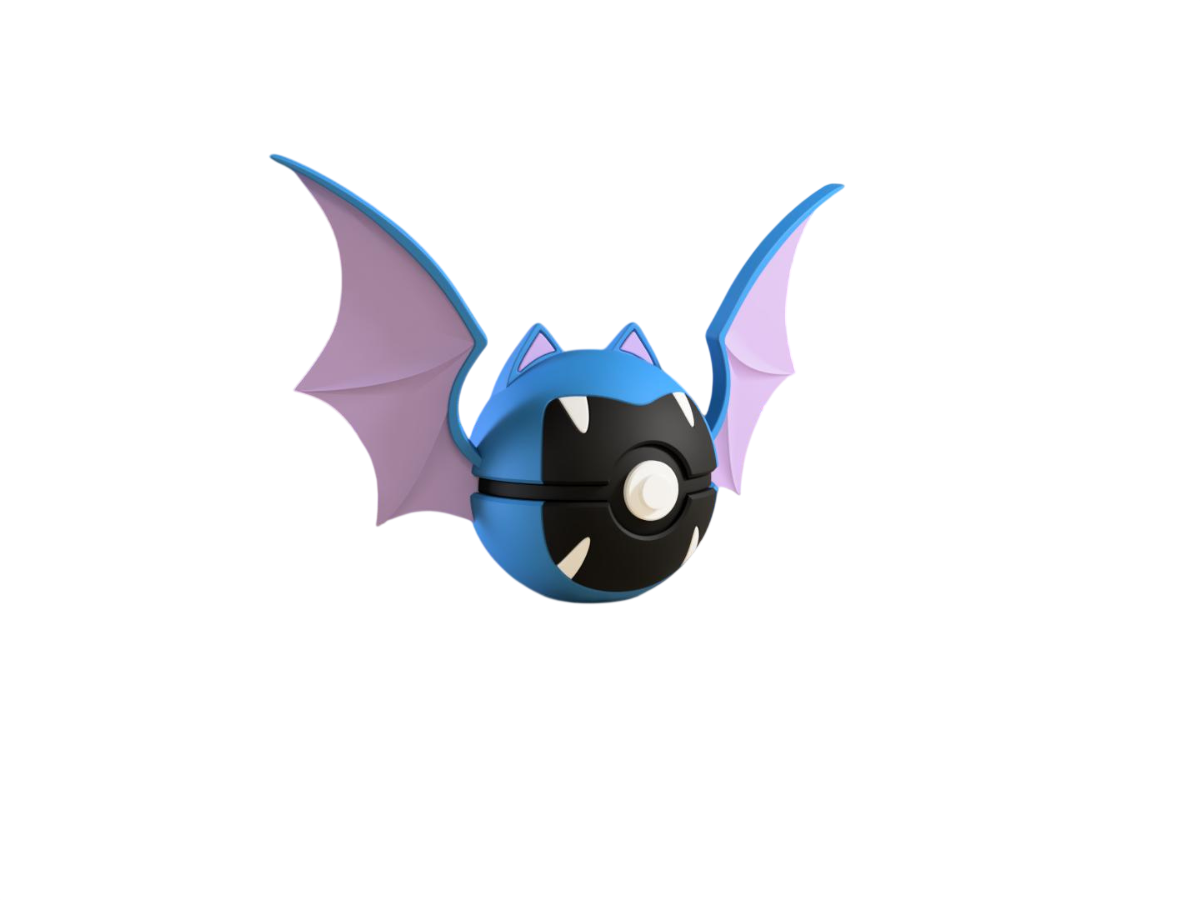 0042 Golbat - Monster Ball