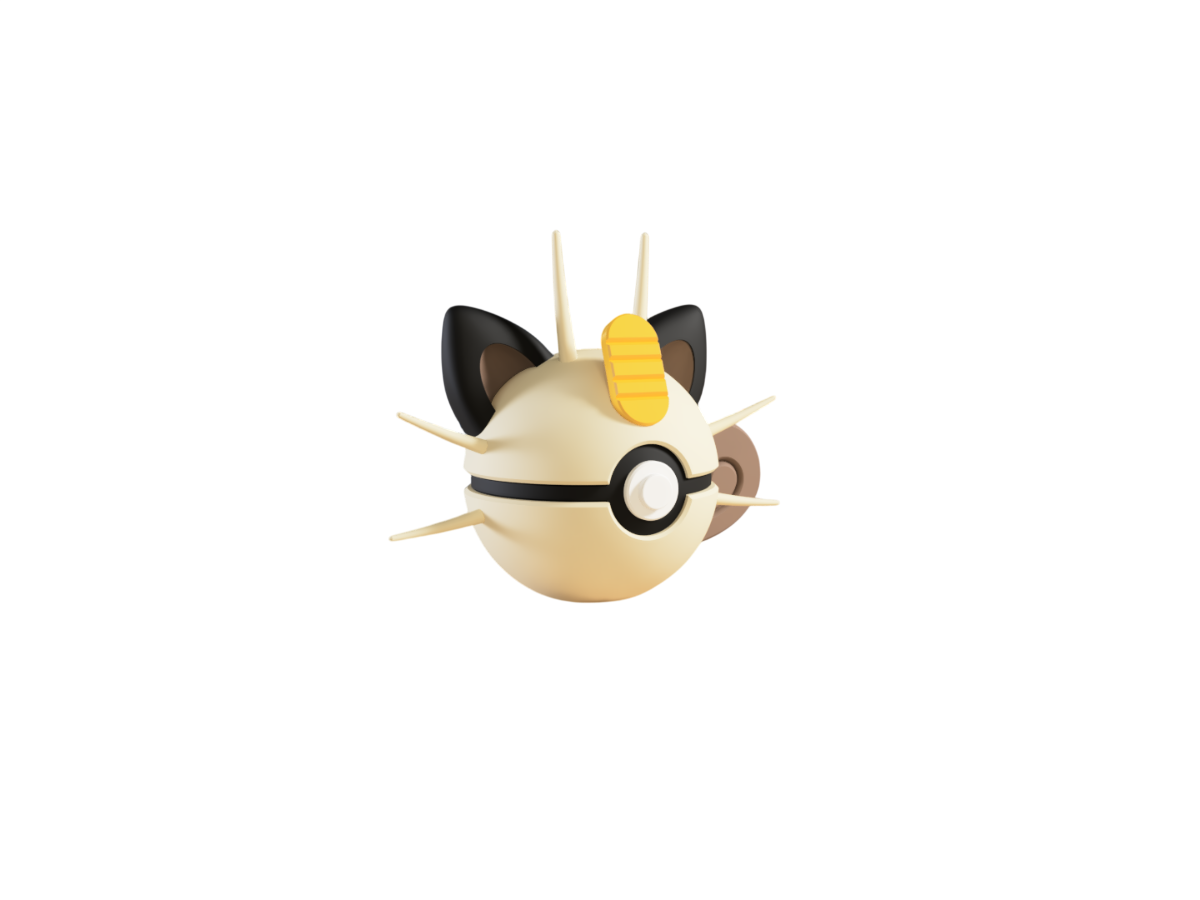 0052 Meowth - Monster Ball