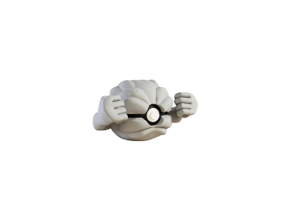 0074 Geodude - Monster Ball