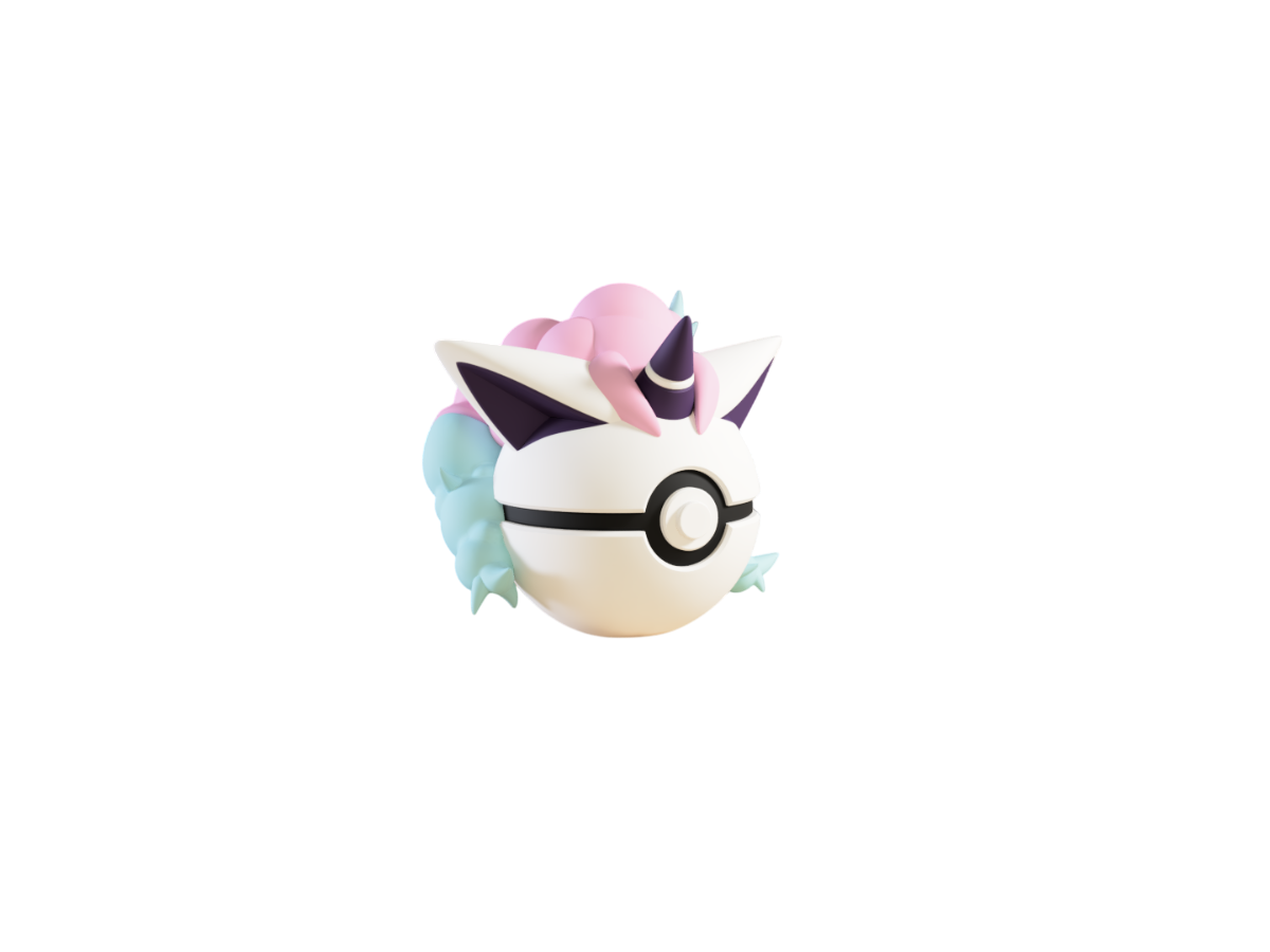 0077 Galarian Ponyta - Monster Ball