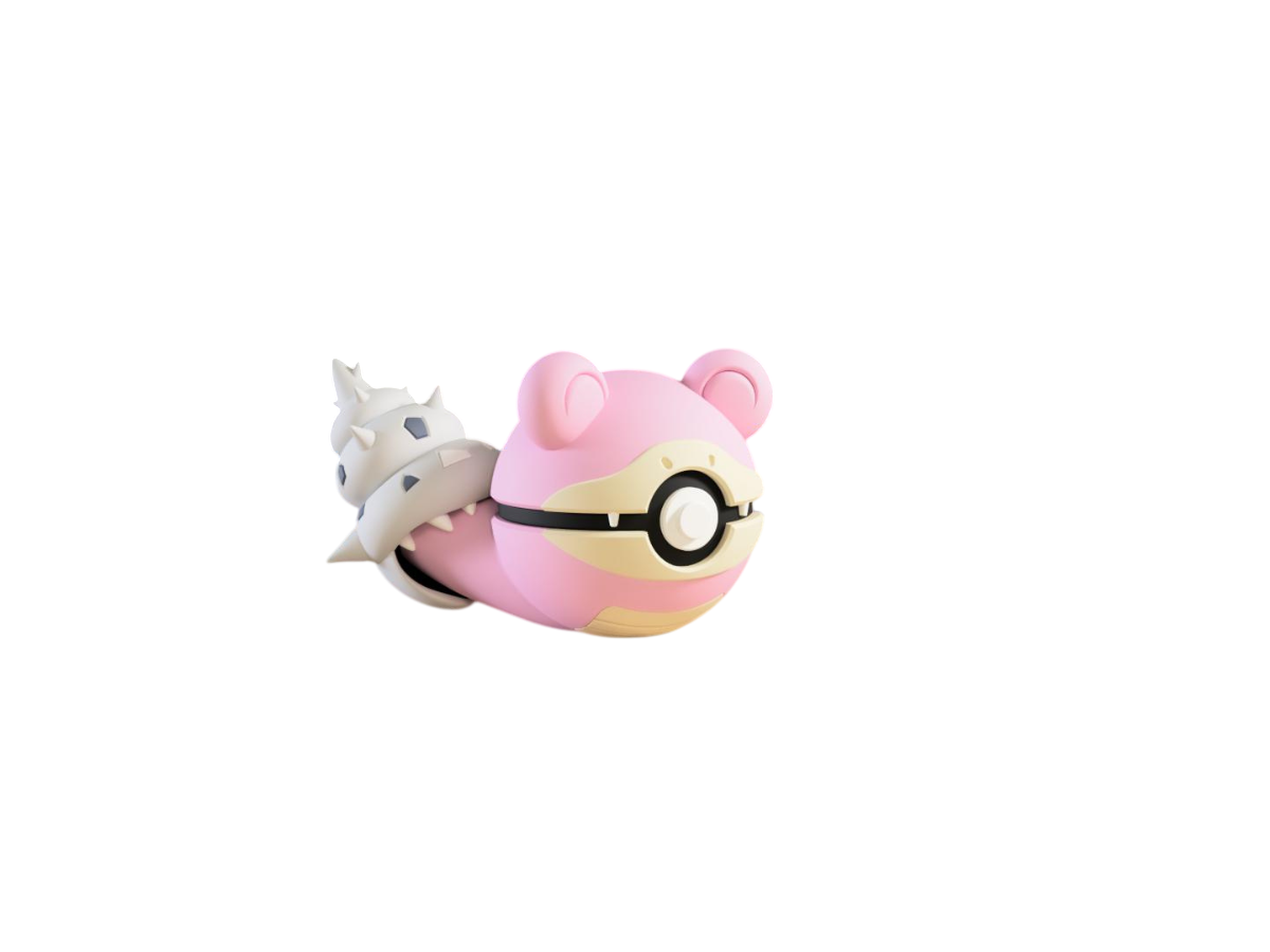 0080 Slowbro - Monster Ball