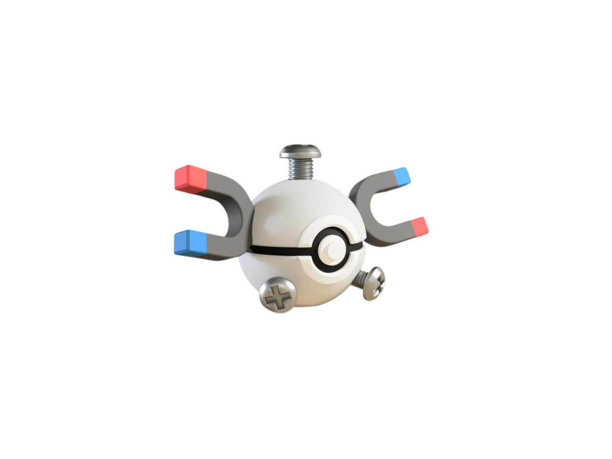 0081 Magnemite - Monster Ball