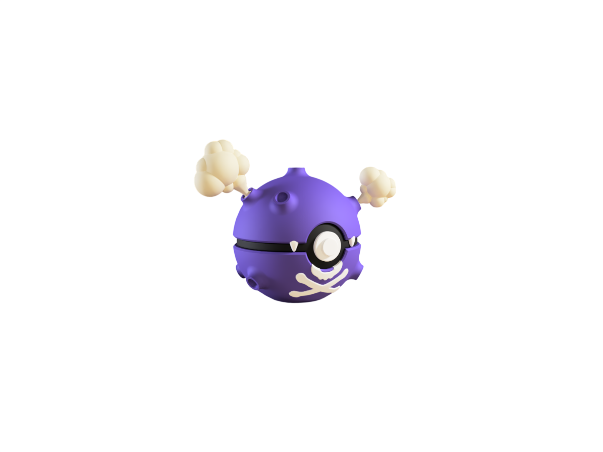 0109 Koffing - Monster Ball