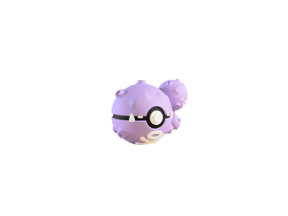 0110 Weezing - Monster Ball