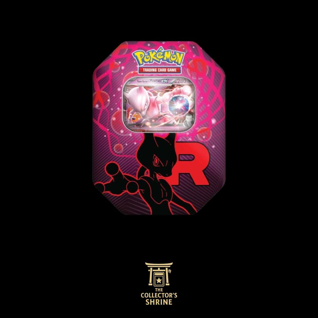 Mewtwo ex - Tin da Collezione Team Rocket (ITA)