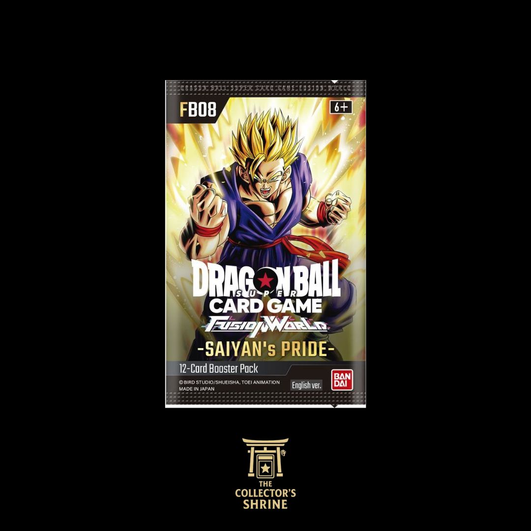 Dragon Ball Super Card Game Fusion World Saiyan’s Pride – FB08 Bustina (ENG)