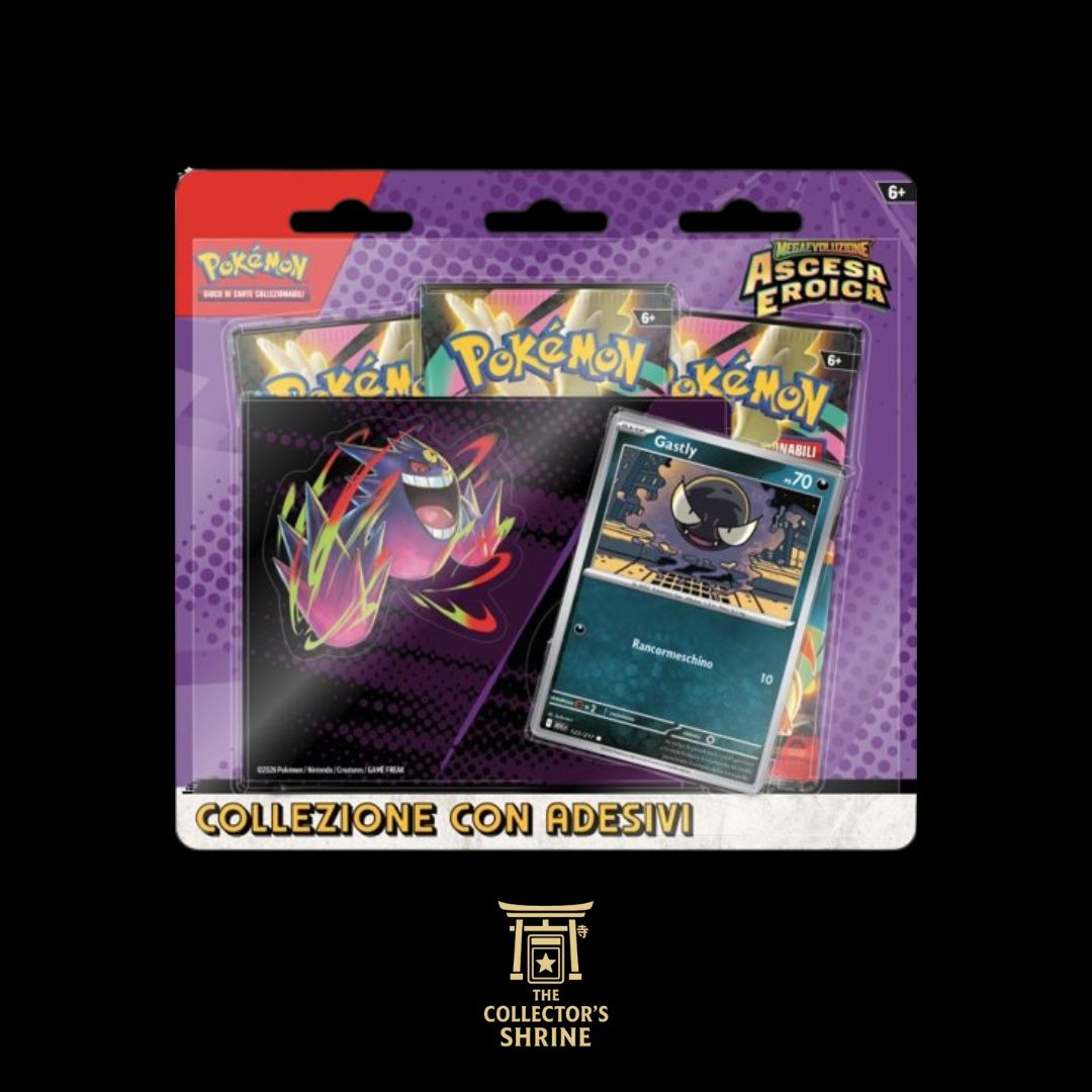 Collezione con Adesivi Ascesa Eroica -  blister 3 buste (IT)