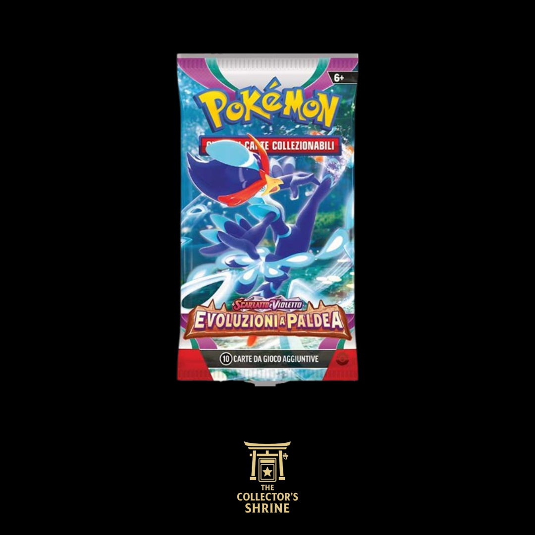 Scarlet and Violet Evolutions in Paldea 10 Card Booster (IT