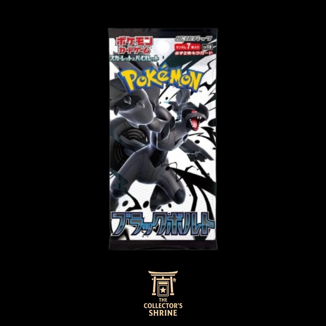 Black Bolt Display Busta 7 carte (JP)