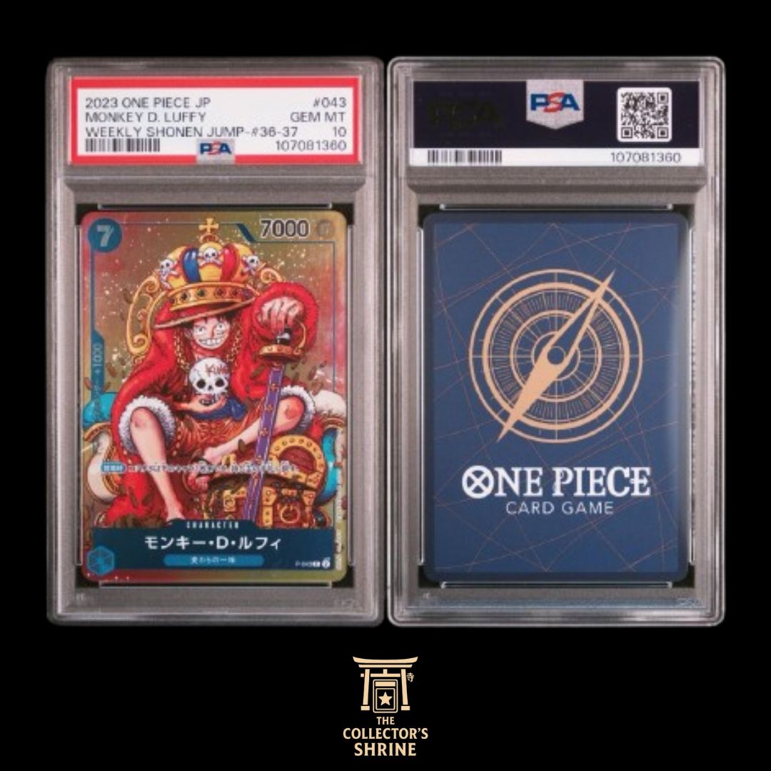 Monkey D. Luffy WEEKLY SHONEN JP - PSA10