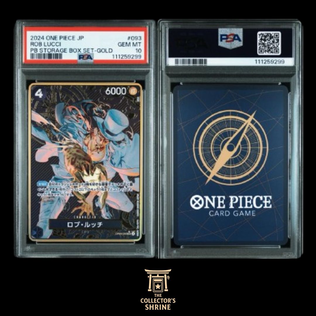 Rob Lucci PB BOX SET GOLD JP - PSA10