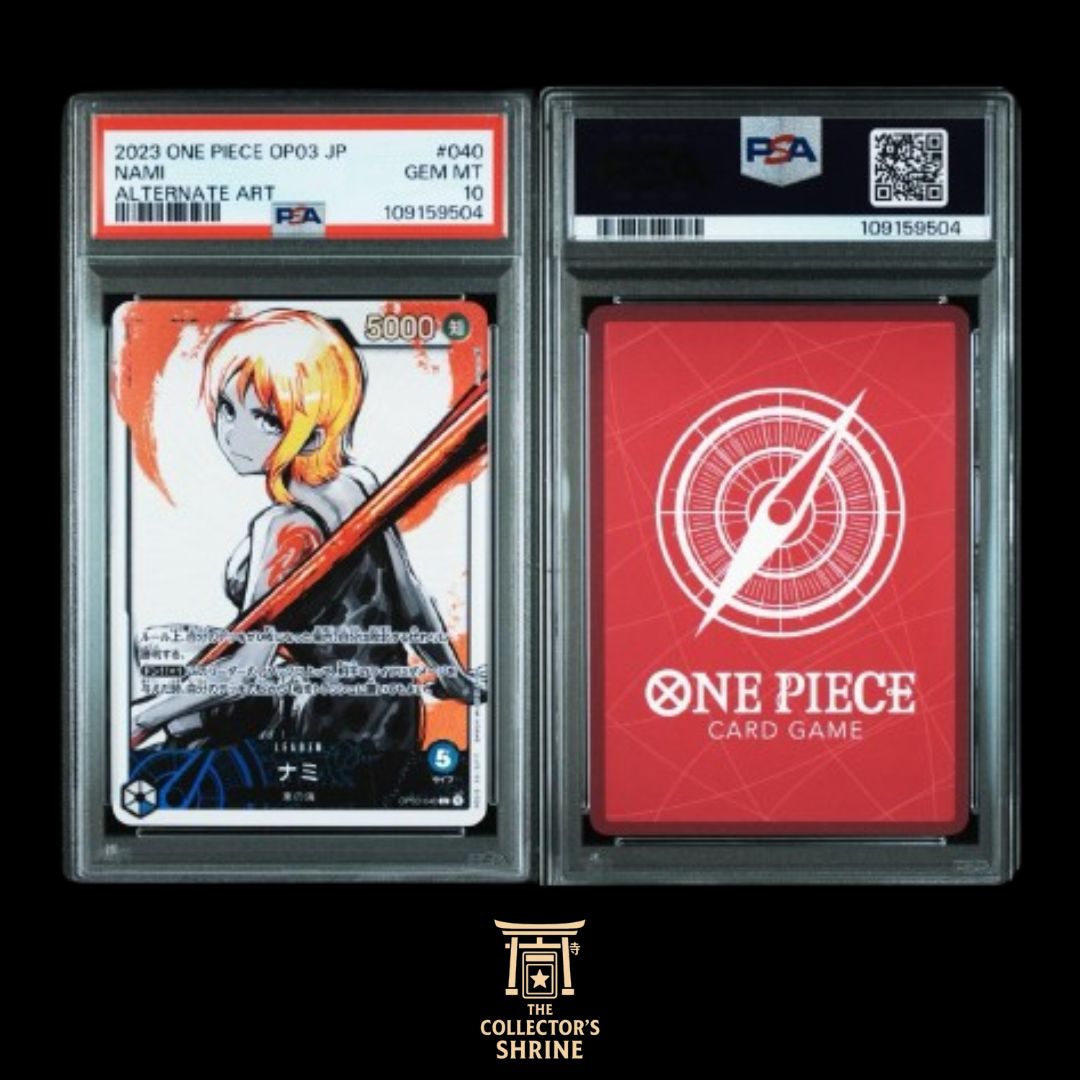 Nami OP03 JP - PSA10 – The Collector's Shrine