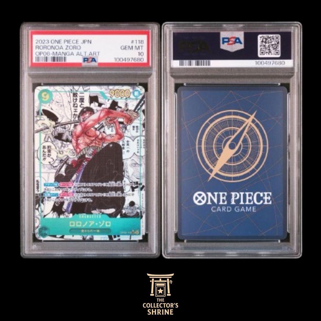 Roronoa Zoro MANGA OP06 JP - PSA10
