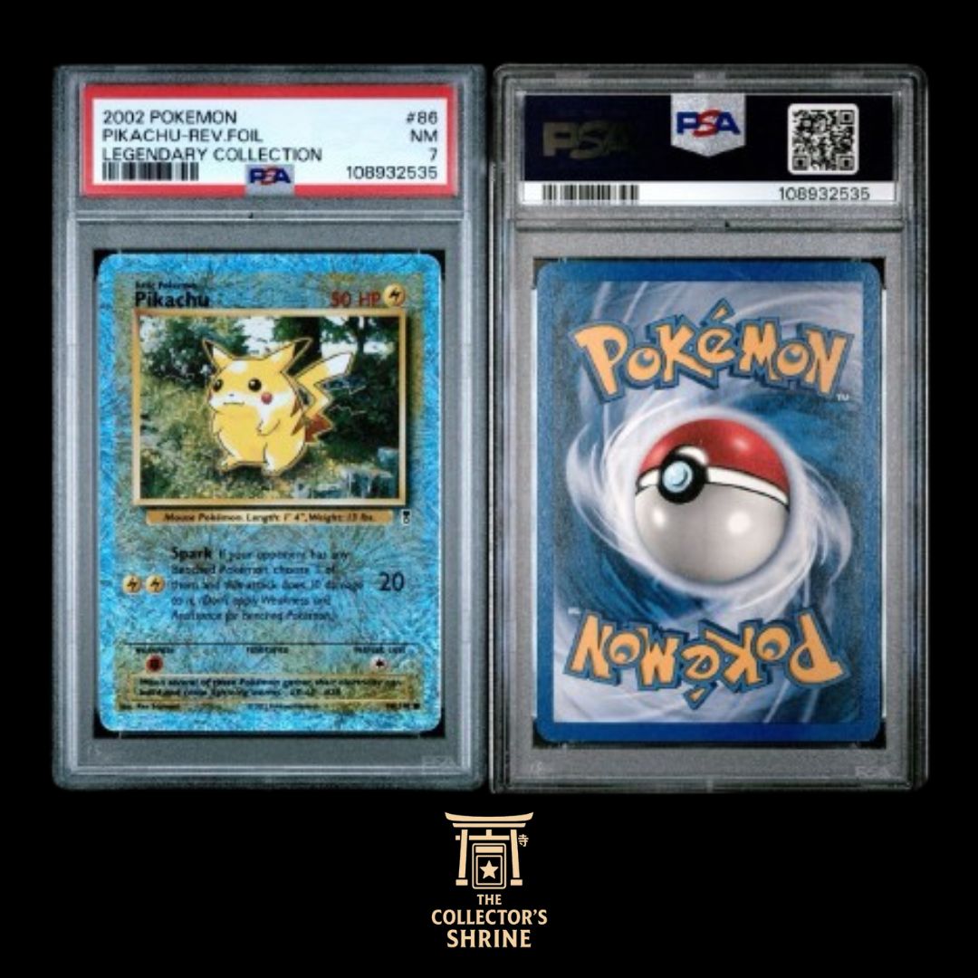 PSA7 Pikachu ピカチュウ LegendaryCollection Pikachu - Legendary Collection - PSA7 – The Collector's Shrine