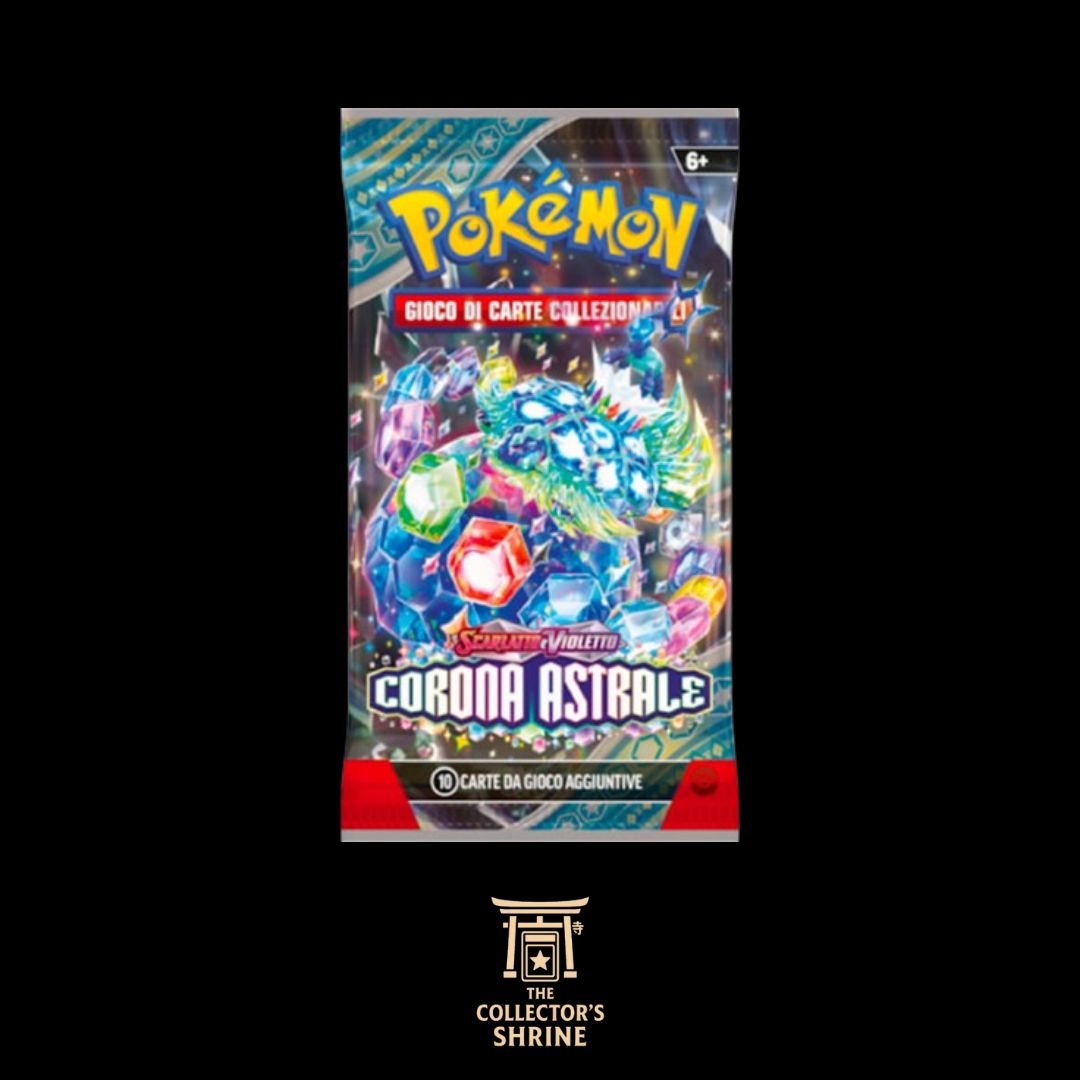 Scarlatto e Violetto Corona Astrale Busta 10 Carte (IT)
