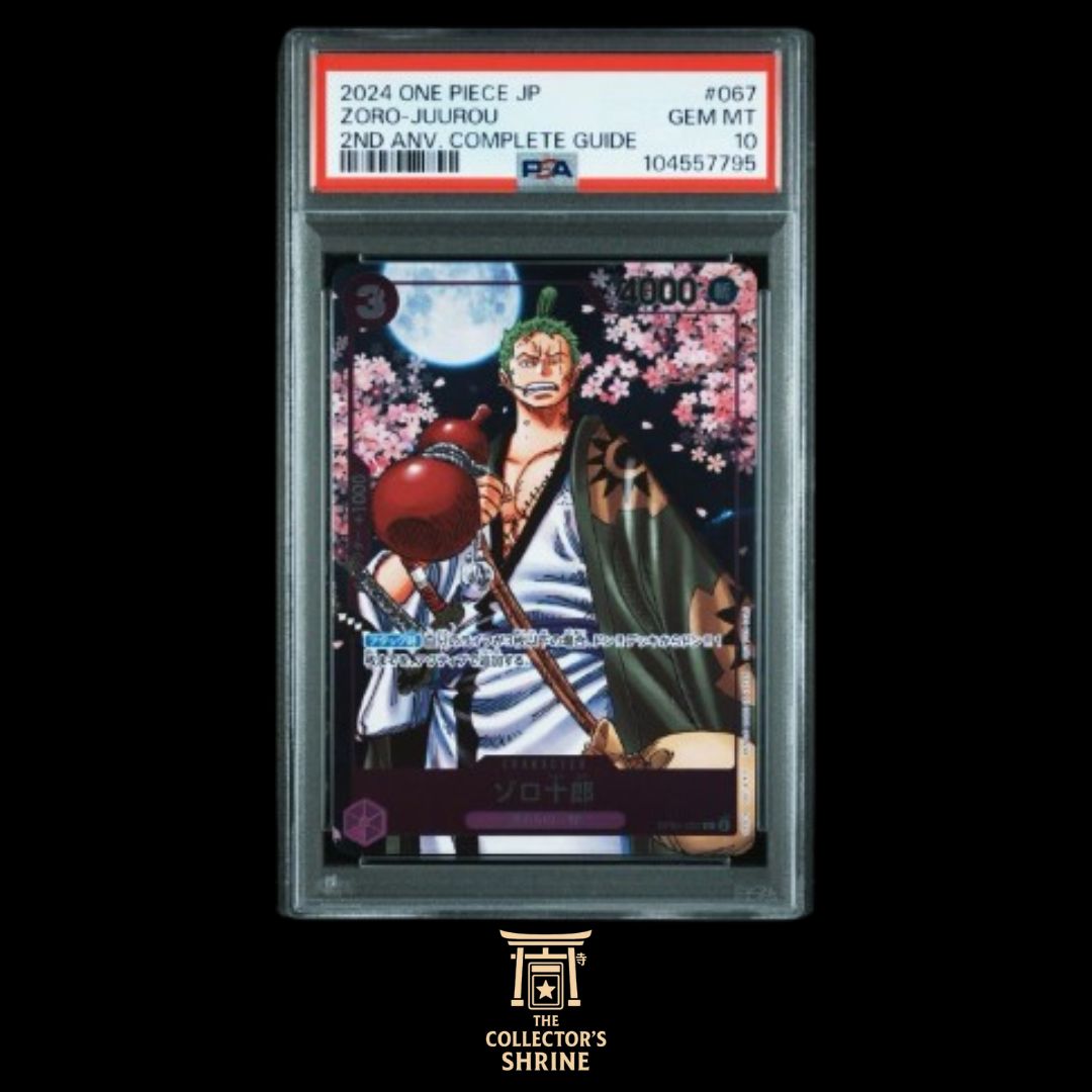 Zoro-Juurou 2ND ANV JP - PSA10 – The Collector's Shrine