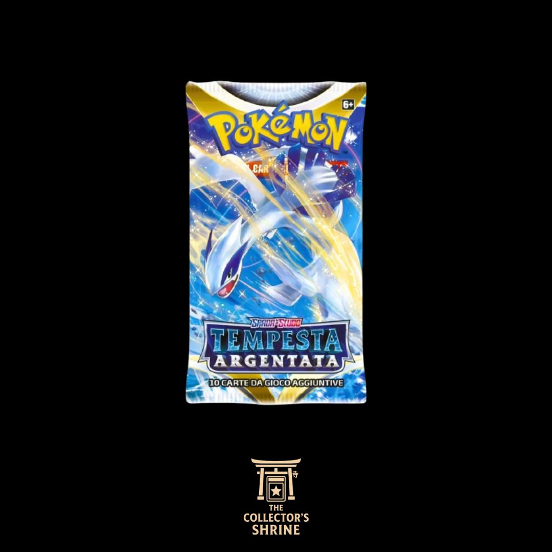 Spada e Scudo Tempesta Argentata Busta 10 Carte (IT)