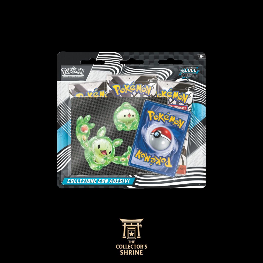Collezione Luce Nera con Adesivo Solosis, Duosion e Reuniclus (IT)