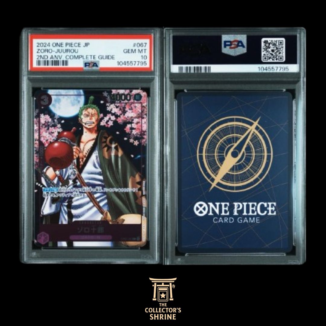 Zoro-Juurou 2ND ANV JP - PSA10 – The Collector's Shrine