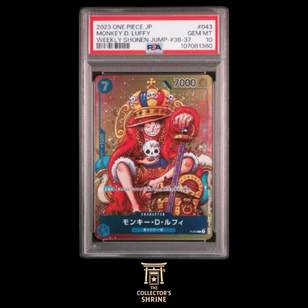Monkey D. Luffy WEEKLY SHONEN JP - PSA10